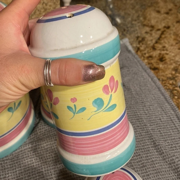 CALECA Ceramiche Style Canister/kitchen set - Picture 5 of 7